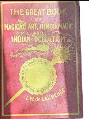 The Great Book of Magical Art & Hindu Magic - Decorative Title Page